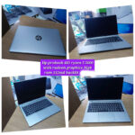 "HP ProBook 445 laptop featuring Ryzen 5 5600U processor with Radeon graphics, 16GB RAM, 512GB SSD, and backlit keyboard."