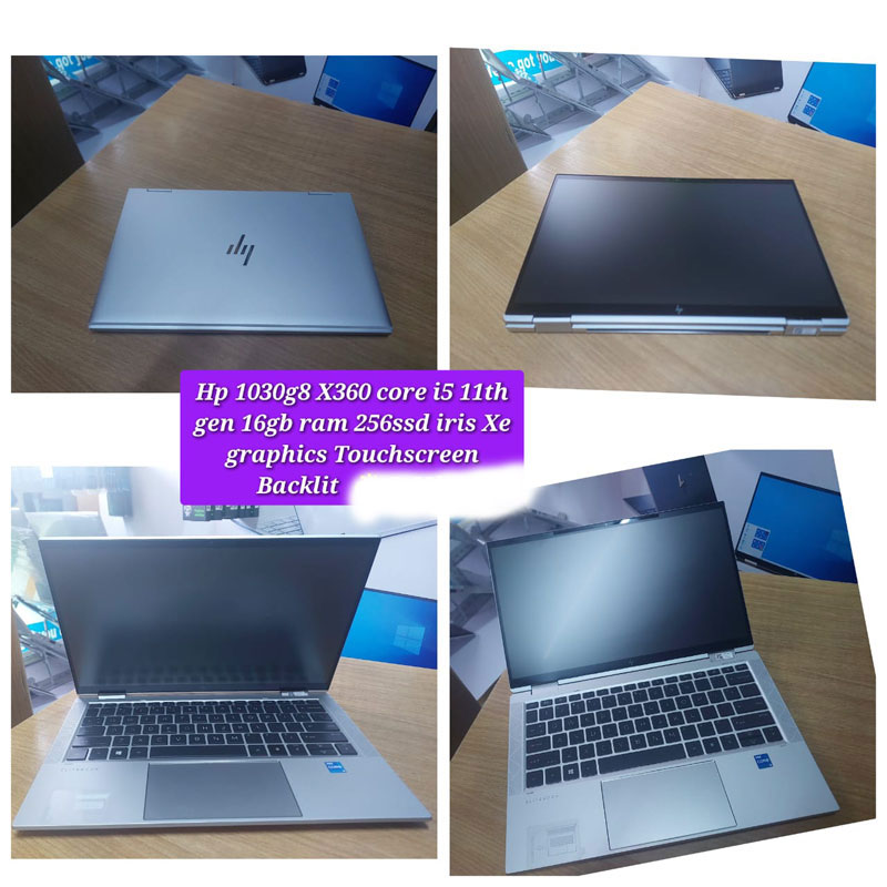 "HP EliteBook x360 1030 G8 convertible laptop."