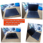 "Lenovo Yoga 380 convertible laptop with a 360° hinge, 13.3-inch Full HD touchscreen, Intel Core i5 8th Gen processor, 8GB RAM, and 256GB SSD"