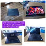 "Dell Latitude 7389 2-in-1 laptop featuring a sleek design, 13.3-inch Full HD touchscreen display, 360-degree hinge, Intel Core i5 7th Gen processor, 8GB RAM, 256GB SSD, and a backlit keyboard"