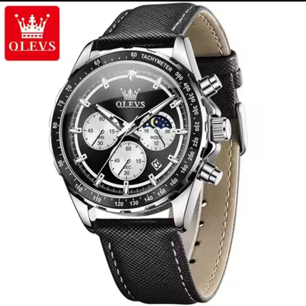 OLEVS 2945 waterproof mens watch designed for casual business and everyday wear